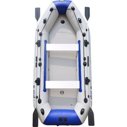 Solar Marine 360 CM 6 Person PVC Inflatable Boat Folding Portable Fishing Kayak Comfortable Touring with Accessories