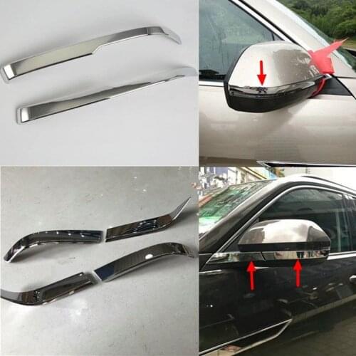 For Volkswagen Atlas Teramont 2017-18 Side Mirror Rearview Stripe Cover Trim