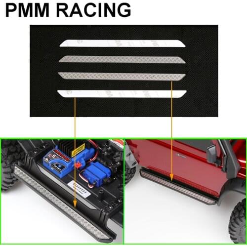 Rc Car Upgrade Parts Welcome Pedal Metal Anti-Skid Plate Anti-Skid Film FOR 1/10 Tracked vehicle Trx - 4 TRX4