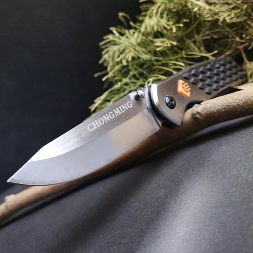 Foldable Pocket Knife Tactical Survival Knife Hunting Camping 5Cr13 High Hardness Practical EDC Outdoor Knifes Self-Defense Tool