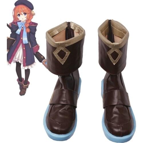 Unisex Anime Cosplay Princess Connect! Re:Dive Uni Cosplay Costumes Boots Custom Made