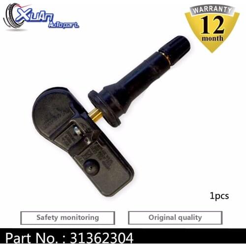 XUAN 1 PCS Tire Pressure Monitor Sensor TPMS For Volvo S60 S90 V60 V90 XC90 2015 2016 2017 31362304