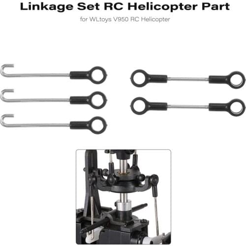 RC Spare Parts Linkage Set RC Helicopter Part for WLtoys V950 RC Helicopter