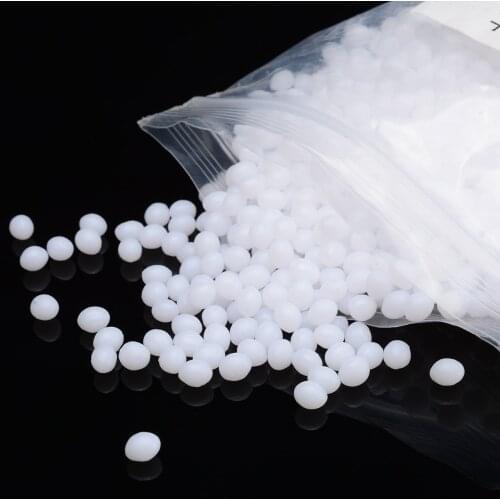 100g/bag DIY Polymorph Mouldable Plastic Pellets PCL Plastimake Thermoplastic Craft Handmade