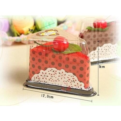 EMS 100 pieces Creative Cute Sandwich Cake Towel Festival Wedding Supplies Towel Christmas Gift Towel 30*30 cm