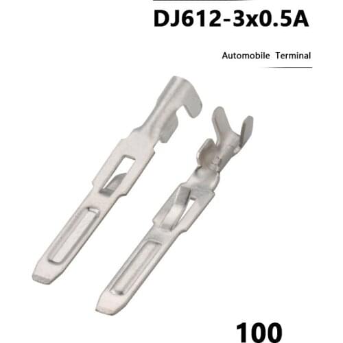 500 Pcs 2.0 MM Male Or Female Automotive Crimp Wire Terminal Brass Loose Car Connection Pins Replcement Of ST730495-3 G67 G68