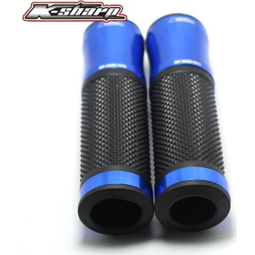 9 color CNC Motorcycle Aluminum Rubber Gel Hand Grips 7/8" Handle Bar Sports Bikes for DUCATI 695 MONSTER MONSTER S2R 800 ST4S