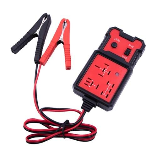 12V Electronic Automotive Relay Tester Universal For Cars Auto Battery Checker