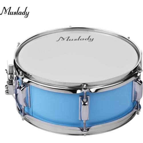Muslady 12inch Snare Drum Head with Drumsticks Shoulder Strap Drum Key for Student Band percussion instrument hot sell