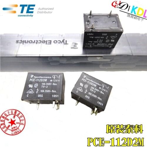 Free shipping lot (10 pieces/lot) original New TE TYCO OEG PCE-112D2M 4PINS 10A 12V Power Relay