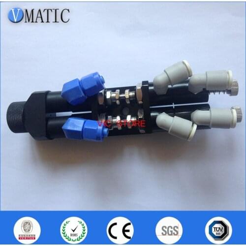 Free Shipping High Precision Double Acting Thimble Pneumatic Flow Control Glue Dispenser Valve