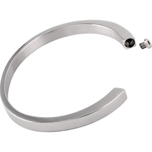 CMB5015 Wholesale Cheap Cremation Urn Cuff Bracelet For Ashes Stainless Steel Remembrance Memorial Jewelry Bangles