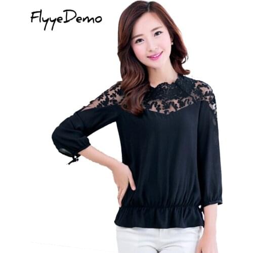 FlyyeDemo Womens Chiffon Blouses