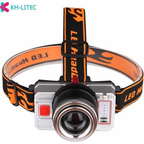9 Modes XPE Headlamp LED Flashlight Forehead Headlight USB Charging Head Torch For Outdoor Camping Hunting Fishing Hiking