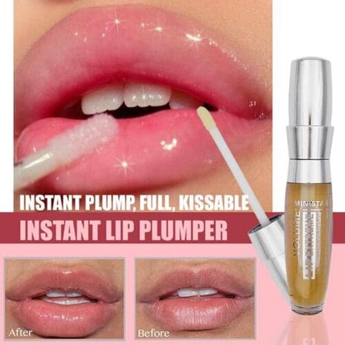 Lip Maximizer 3D Lip Extreme Oil MiniStar Lip Plump Moisturizing Lip Plumper Gloss Ginger Oil Serum Moisture Lip gloss Cosmetics