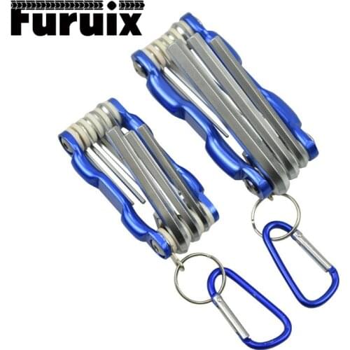 Wrench Multitool Tools Set With Upgrade Alloy Steel Grip Folding Hex Key Set For Hex Head Socket Screws