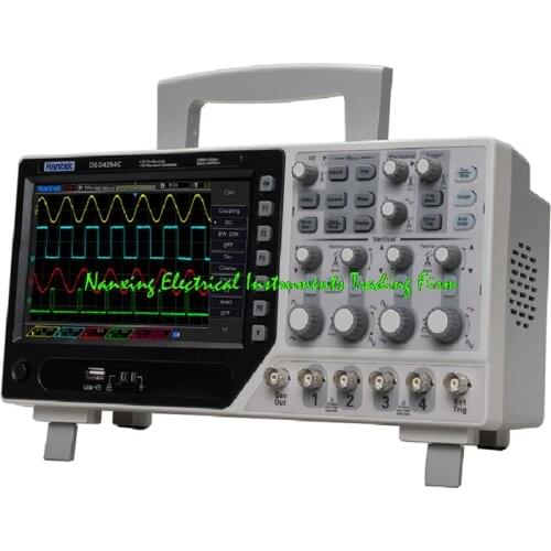 Hantek DSO4254C Digital Storage Oscilloscope 4CH 250MHz with 1CH Arbitary/function waveform generator