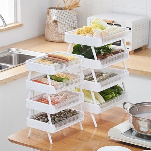 Rack Organizer Shelf Multi-purpose Large Capacity Space Saving Wall Mount Rack Organizer for Cooking Preparation