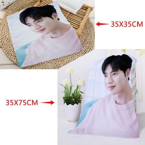 Custom Park Hae Jin 35x75cm Face Towels Facecloth Microfiber Washcloth Quick drying Sports Towel