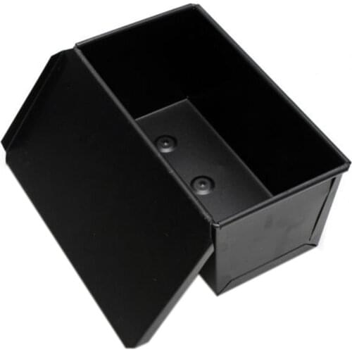 NOCM Rectangle Bakeware Nonstick Box Large Loaf Tin Kitchen Pastry Bread Cake Baking Black