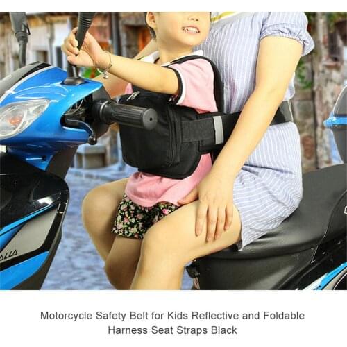 Electric Motorcycle Seat Belt Children Electric Bike Safety Belt Child Shatter Seat Strap Baby Safety Belt For Kid Adjustable