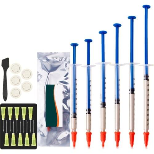 DIY 0.2-1ML 0.3ML 0.4ML Conductive Adhesive Glue Silver For PCB Repair Conduction Paint Connectors Board Paste Wire Electrically