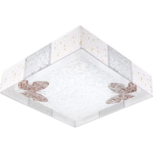 Pastoral Acrylic Bedroom Ceiling Lamps Classic Study Room Ceiling Lamp Fixtures Restaurant Ceiling Light