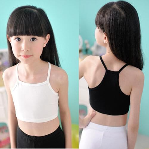 Girls Camisole Baby Girls Tops Dancing Clothes Child Tank Girls Underwear Tank Tops Traning Bras