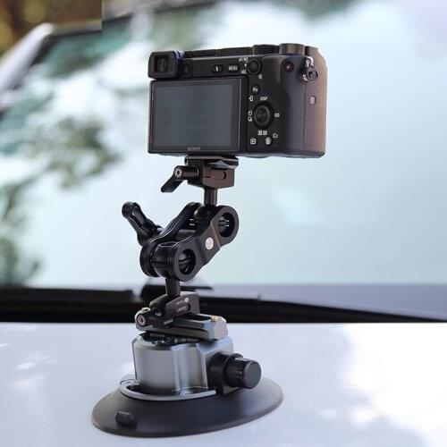 Aluminum Alloy Suction Cup ABS Vacuum Pump 40KG Ultra-Strong Suction for Mirrorless Camera