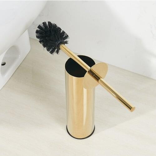 Vidric floor-to Seoul golden toilet brush kit home hotel available toilet brush set metal pendant-free drilling