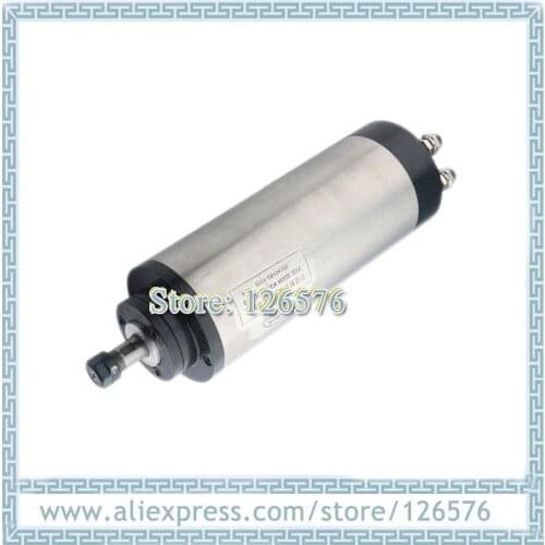 4 bearing cnc spindle motor 1.5Kw ER11 24000rpm water cooled spindle motor AC220V D65mm