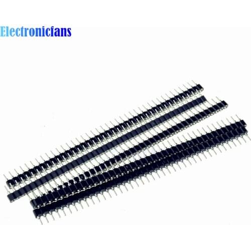 5Pcs Single Row 40Pin 2.54mm Round Female Pin Header