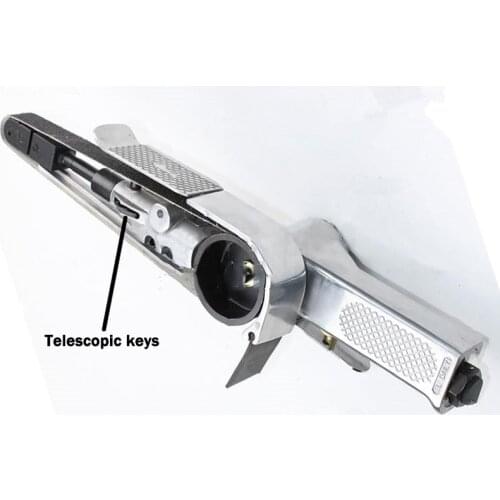 520*20mm Abrasive Belt Polisher Pneumatic Sand Belt Grinding Machine Pneumatic Grinder Air Belt Sander