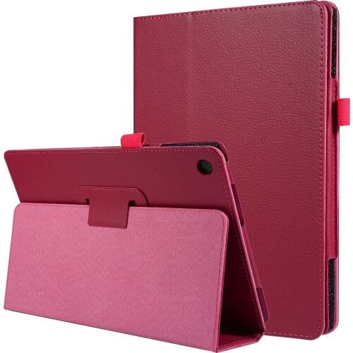 Case for Huawei MediaPad T5 10 T3 9.6 M5 Lite 10.1 8 Tablet Case Slim Folding Stand PU Leather Cover for Huawei M5 10.8 8.4 Case