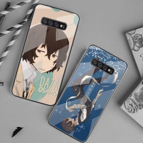 Anime Bungou Stray Dogs Dazai Osamu Phone Case Tempered Glass For Samsung S20 Plus S7 S8 S9 S10 Plus Note 8 9 10 Plus