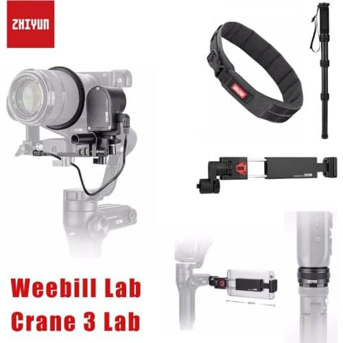Zhiyun Weebill Lab S Crane 3 Accessories Gimbal Servo Follow Focus Phone Holder Mount Quick Setup Kit Handle Grip Strap Monopod