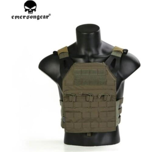 Emersongear JPC Vest Simplified Version Tactical Jumper Carrier Vest Combat Vest Back Support EM7344RG