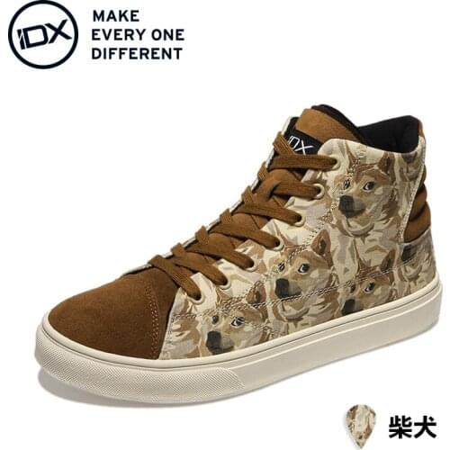 IDX new camouflage comfortable original fashion garffiti shoes man