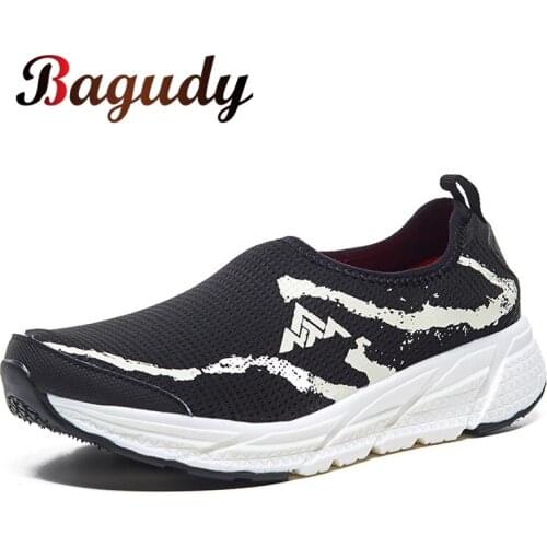 Summer Mesh Men Shoes Unisex Outdoor Sneakers Breathable Flat Shoes Comfortable Lightweight Sneakers Male Loafer Shoe Size 36-46