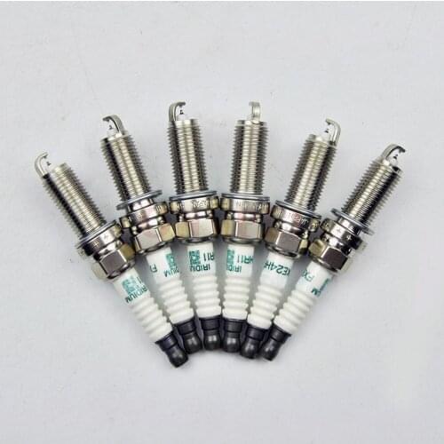 6PCS New 22401-JK01D FXE24HR11 Iridium Spark Plug Fit For Nissan 370Z For INFINITI M37 EX 37 QX50 3.7 22401JK01D
