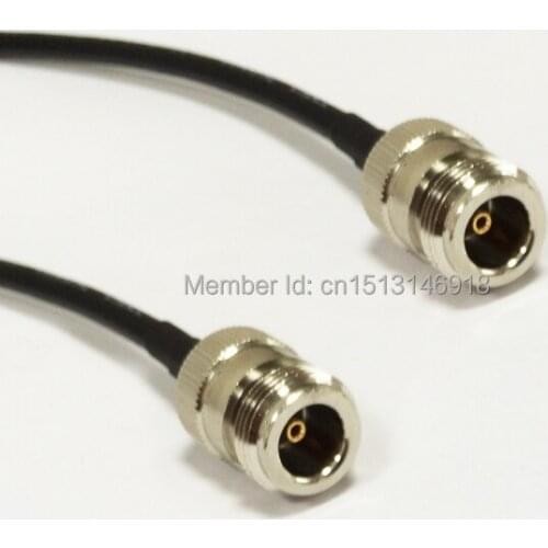New N Female Jack Switch N Female RF coax cable RG58 Wholesale Fast Ship 50CM/100CM Adapter