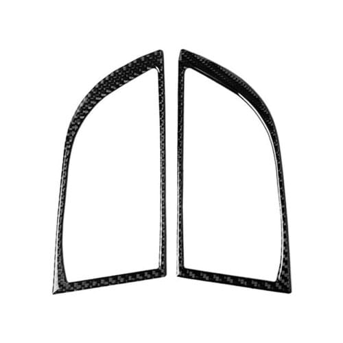 Fit For Toyota Overbearing Land Cruiser Prado 2003-2009 Carbon Fiber Body Front Fog Lamp Decoration Car Accessories