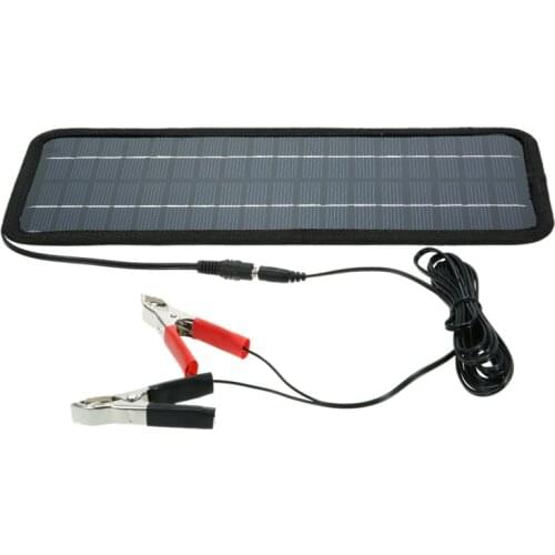 12V 4.5W Portable Solar Panel Power Car Universal Boat Battery Charger Backup Outdoor For Car Automobile Boat Rechargeable Pow