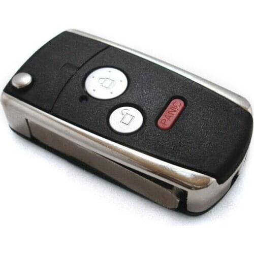 Pcmos Folding Flip Remote Key Shell Case Cover For HONDA Fit2007-2010 For HONDA Odyssey 2008-2010 For CRV 2007-2010 2 3 Buttons