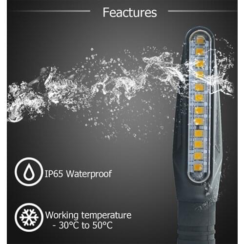 Flasher motorcycle led accessories LED 4pcs universal 12v waterproof FOR ducati monster 796 honda zoomer tiger 1200 fz1n zr7