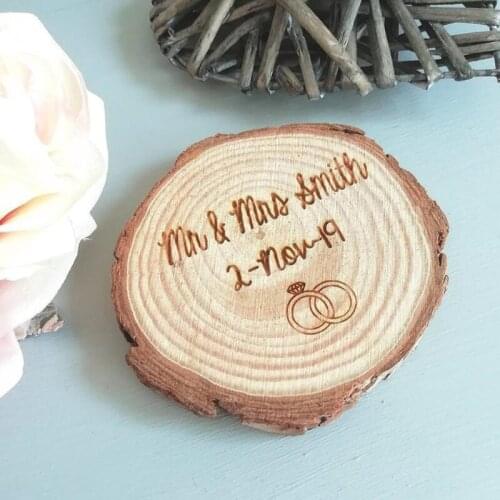 Save The Date Magnet,Engraved Wooden Slice Save the Date Magnets Weddings Birthdays Party Events Perfect for a Rustic Wedding