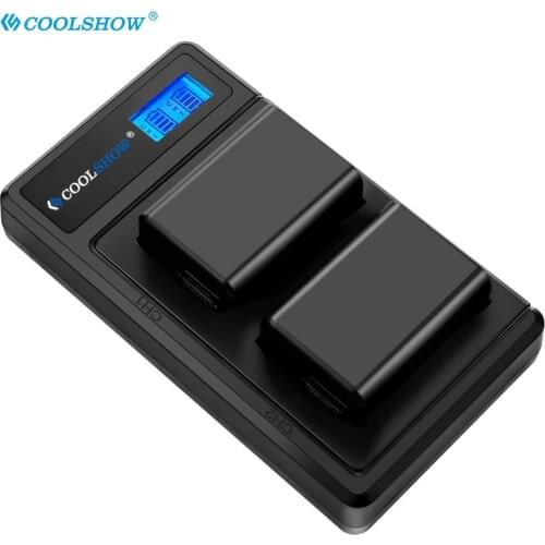 NP-FW50 Batteries Charger For Sony Alpha a6500 a6300 a6000 a5000 a3000 NEX-3 alpha 55 alpha 7 A72 A7R NPFW50 Camera