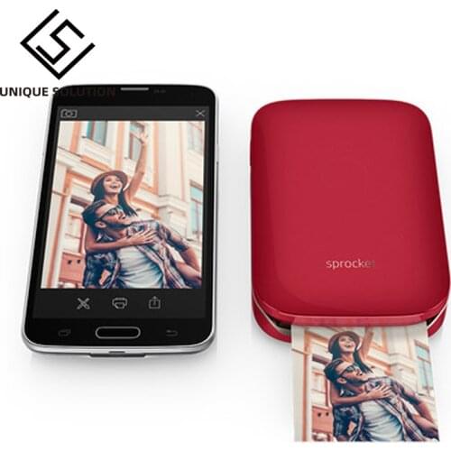 Sprocket100 Sprocket200 photo printer mobile phone bluetooth portable mini sprocket for hp ZINK Photo Paper Printing No ink