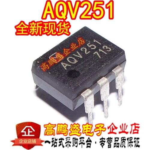 100% Original New In stock AQV251G AQV251GA AQV251 DIP6