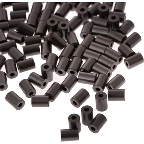 100 Pcs Ferrite Sleeve Core EMI 3.5x5x1.5mm Cores Ring Filter Toroidal Ferrite Bead J9K